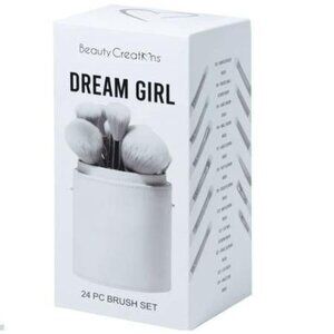 Beauty Creations DREAM GIRL 24 PC BRUSH SET - WHITE